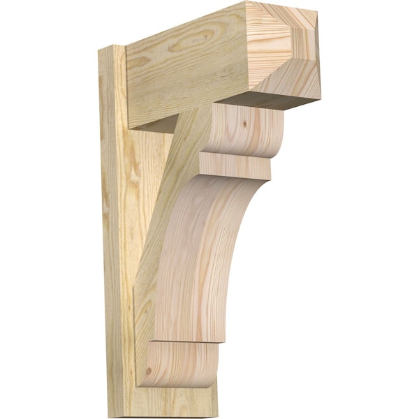 Ekena Millwork Olympic Rough Sawn Craftsman Outlooker, Douglas Fir, 8"W x 18"D x 26"H OUT08X18X26OLY04RDF - main
